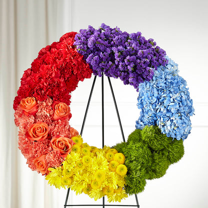 Circle of Love Wreath – ROBIN'S CORNER FLOWER SHOP, Taunton MA