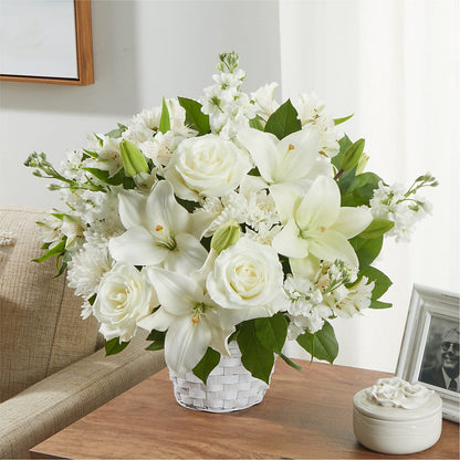 Peaceful Reflections Arrangement – ROBIN'S CORNER FLOWER SHOP, Taunton MA