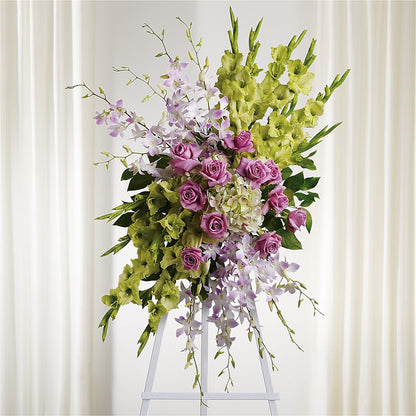 Lasting Legacy Standing Spray – ROBIN'S CORNER FLOWER SHOP, Taunton MA