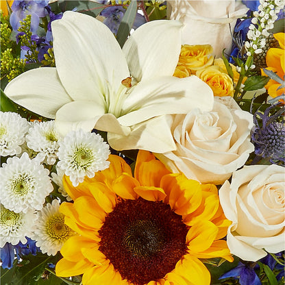 Wonderfully Sunny Bouquet – ROBIN'S CORNER FLOWER SHOP, Taunton MA