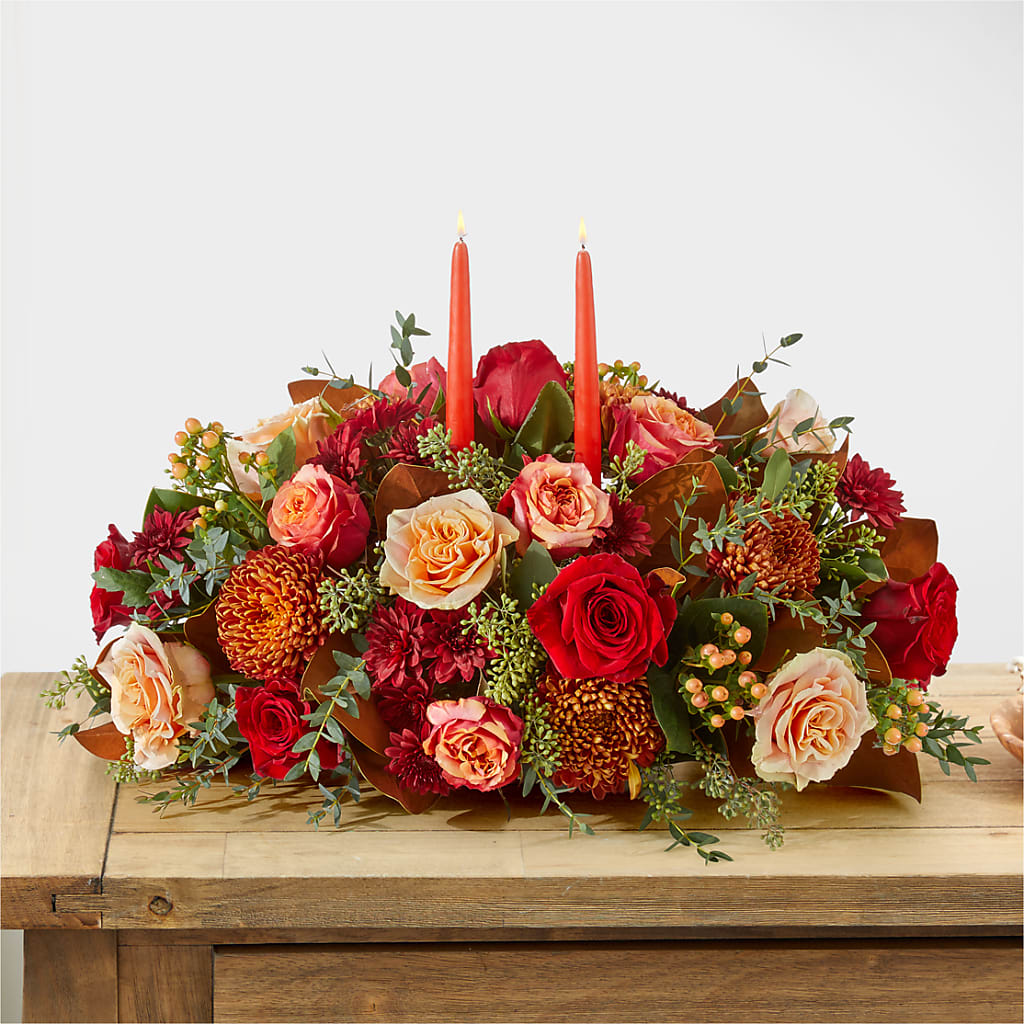 Gather Near Centerpiece – ROBIN'S CORNER FLOWER SHOP, Taunton MA