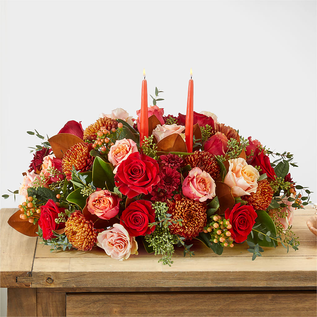Gather Near Centerpiece – ROBIN'S CORNER FLOWER SHOP, Taunton MA
