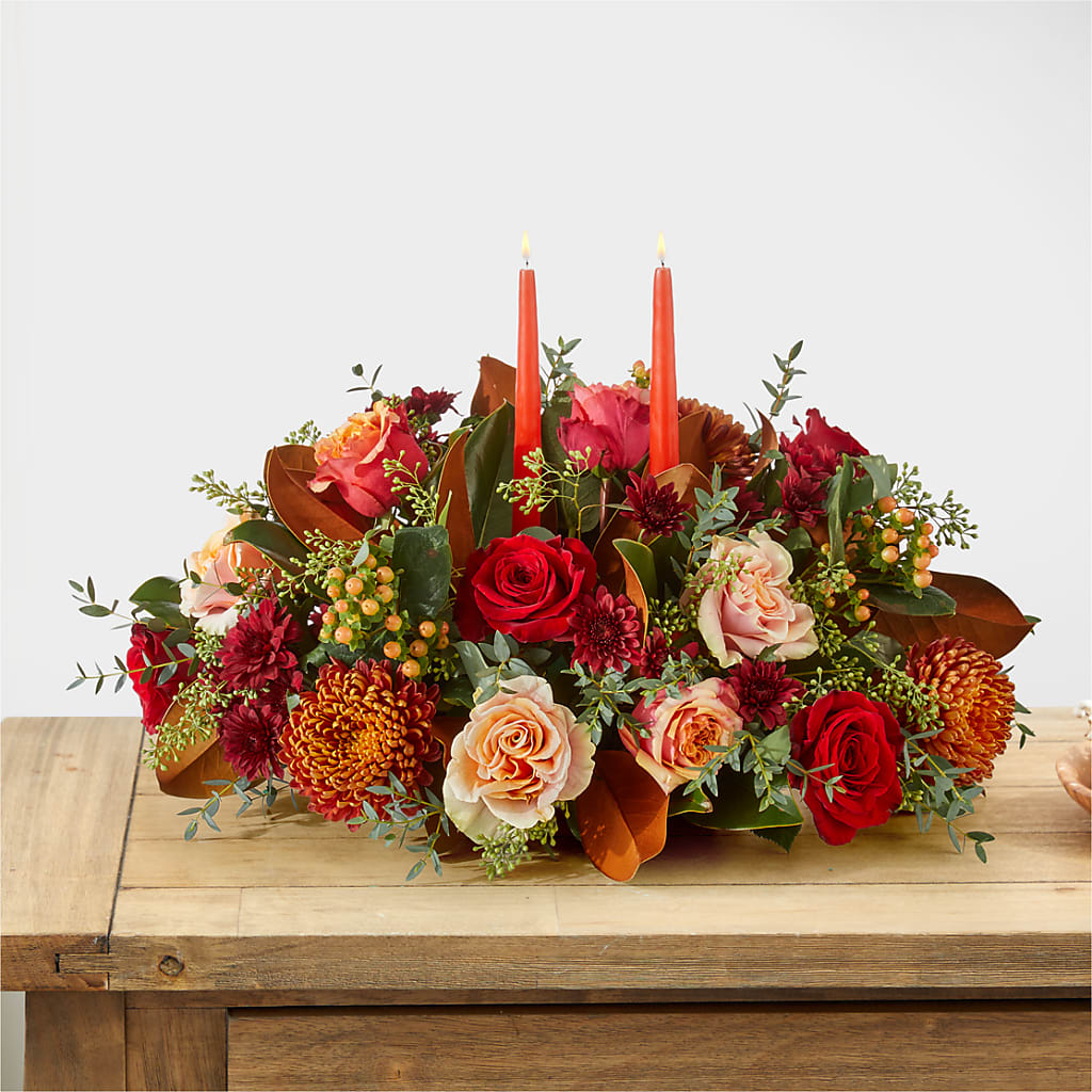 Gather Near Centerpiece – ROBIN'S CORNER FLOWER SHOP, Taunton MA