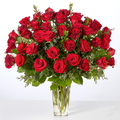 Forever Yours Fifty Stem Red Rose Bouquet – ROBIN'S CORNER FLOWER SHOP, Taunton MA