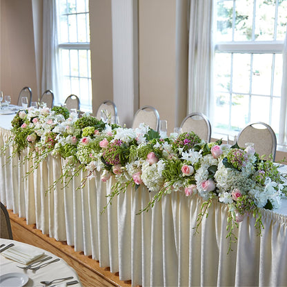 State of Joy Head Table Arrangement – ROBIN'S CORNER FLOWER SHOP, Taunton MA