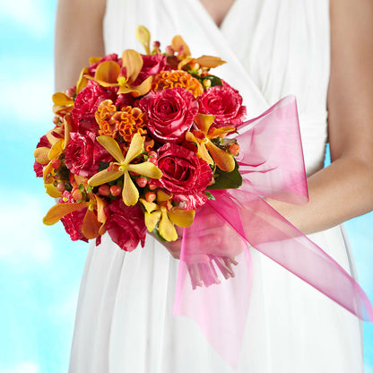 Brilliant Shades of Love Bouquet – ROBIN'S CORNER FLOWER SHOP, Taunton MA