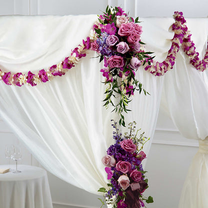 Color & Light Chuppah Decor – ROBIN'S CORNER FLOWER SHOP, Taunton MA